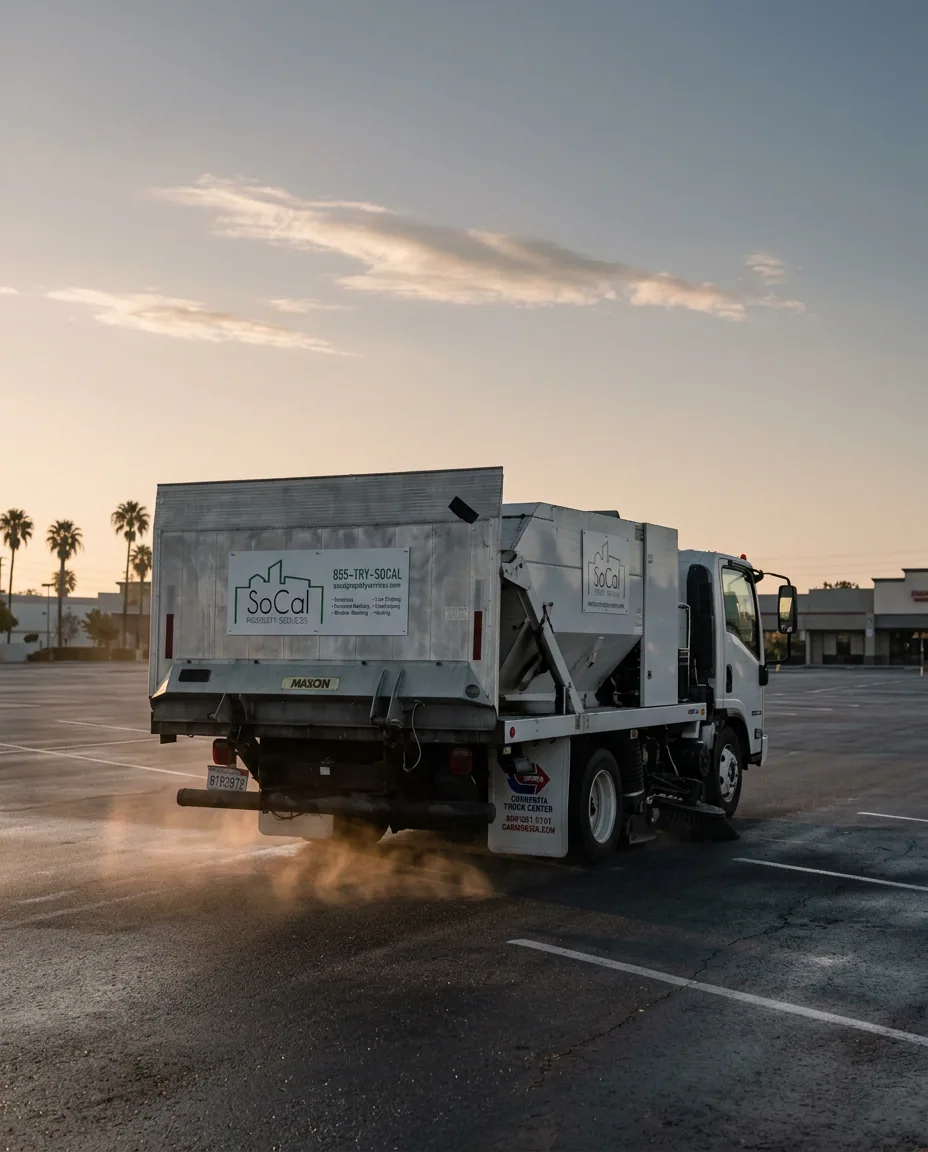 Parking Lot Sweeping