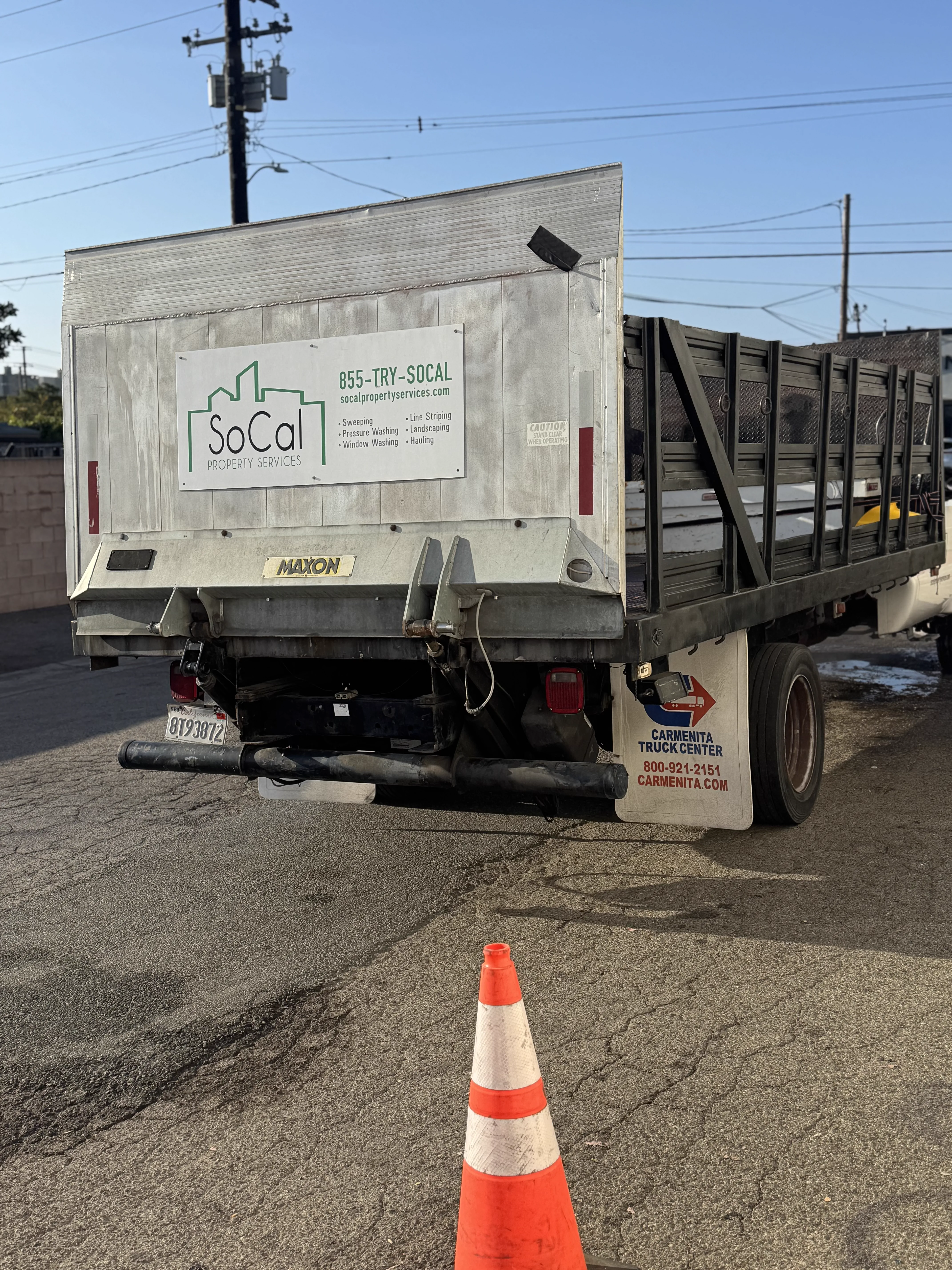Parking Lot Sweeping - After