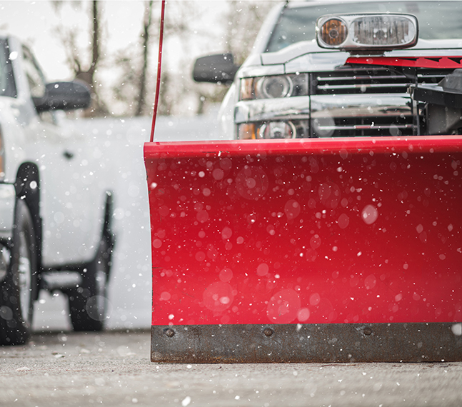 Snowplow truck