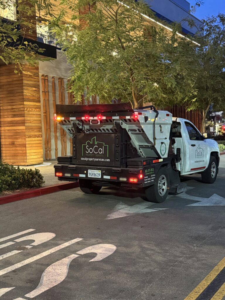 Parking Lot Sweeping